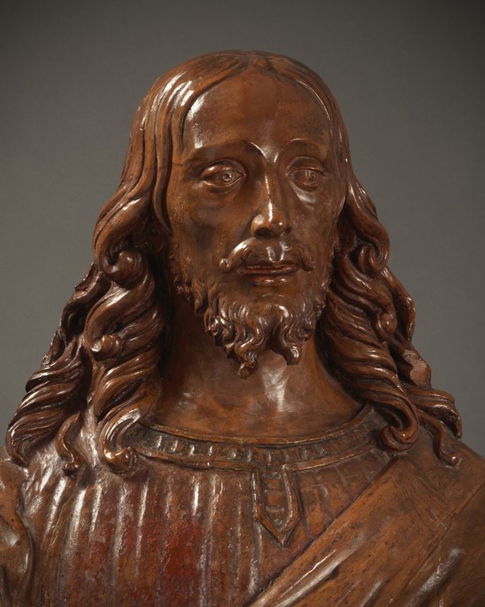 Agnolo di Polo - Bust of Christ | MasterArt